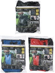 Dunlop sacoche vélo imperméable 24x14x47 cm avec bandoulière et réflecteur