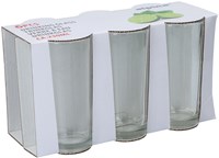 Alpina Trinkglas Set 230ml 6 Stück transparent Glas Geschirr