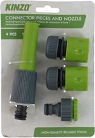 Kinzo Koppelstukken en Nozzle 4-dlg