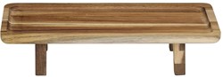 Alpina planche de service bois d'acacia FSC - plateau 30,7x15,5cm