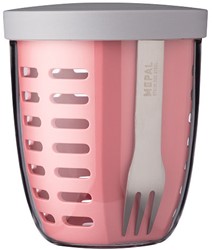 Mepal Fruitpot Ellipse - Nordic pink