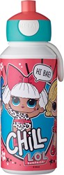 Mepal Trinkflasche Pop-up Campus 400 ml -  L.O.L. Surprise