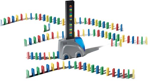 Goliath Domino Express Track Creator - 400 dominos jouet de construction-2