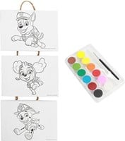 Harlequin Paw Patrol 3 Mini-Leinwand auf Schnur(12 Stk.-2