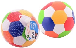 Johntoy balle douce Happy World multicolore 15 cm jouet