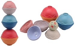 Happy World Happy World bio plastic stapelballen in doos