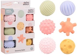 Happy World Happy World motoriek en zintuigballen (bioplastic)