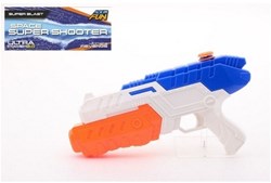 Johntoy pistolet à eau Aqua Fun Space 32cm plastique blanc
