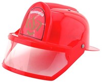 Johntoy casque de pompier jouet avec visière pour enfants - jeu de rôle