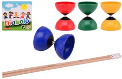Johntoy Diabolo Spielzeug mit Holzstäben - Outdoor Fun - Jonglieren