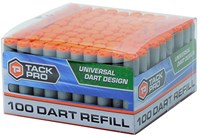 Tack Pro Schaumstoff Darts Nachfüllset 100 Stück schwarz orange Spielzeug