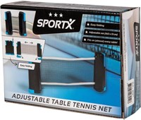 SportX Tischtennisnetz rollbar - Pingpongnetz für jeden Tisch-3