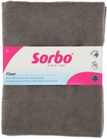 Sorbo chiffon de nettoyage microfibre sol 2 pièces 50x60cm nettoyage sol