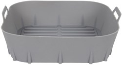 Silicone Backform Airfryer 20x20cm rot wiederverwendbares Zubehör