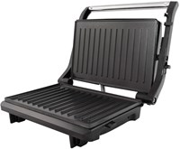Tomado grill de contact 750W noir inox appareil à sandwich compact