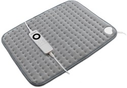 Tomado Heizkissen elektrisch 60x40 cm grau mit Timer Komfort