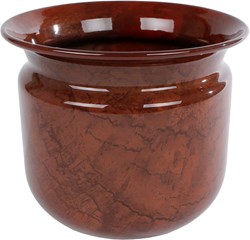 Van Manen Blumentopf Spielzeug terra Metall 16x16x14cm Dekoration