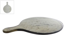 Borrelplank/Onderbord Bob bruin glas 40cm