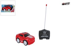 Voiture RC Roadstar jouet télécommandé rouge 27MHz 13,5cm