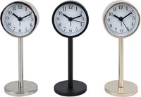 Van Manen horloge métal or-argent-noir 5x5x14cm décoratif