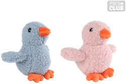 Mini Club eend pluche 2ass kleur 12cm