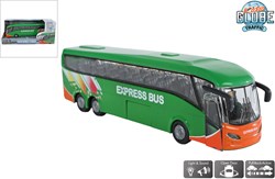 Kids GLOBE Spielzeugbus Die Cast mit Licht und Sound 18,5cm grün