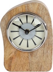 Van Manen horloge Jessy bois naturel horloge jouet décorative