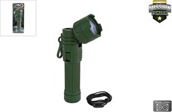 Mission Control Zaklamp 16cm met 90gr functie incl batterij