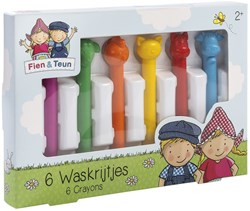Twisk Wachsmalstifte Bauernhoftiere kreatives Spielzeug für Kinder