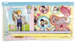 Bambolino Toys Schreibwaren Set Stip de Pony - Federmäppchen und Sticker
