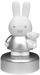 Bambolino Toys Miffy 33197 Baby-Nachtlicht Freistehend Silber, Weiß LED