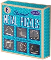Retr-Oh 6 Metall-Gehirnpuzzle / iq puzzle / Denkspiele für Erwachsene Kinder