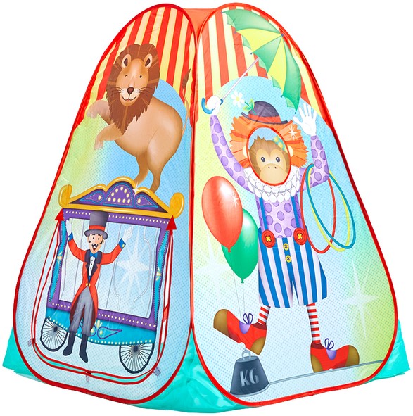 Pop-it-Up tente de jeu pop up enfants Cirque - 90x90x110 cm