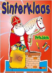 Twisk set créative Sinterklaas bloc à piquer avec mousse et stylet 32 pages