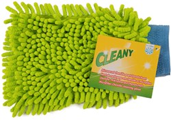 Cleany Microvezel poetshandschoen Chenille