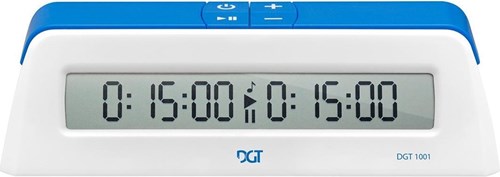 DGT Schachuhr digital weiß - Schachuhr für Schule und Zuhause-2