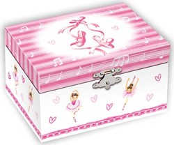 Juwelendoos - muziekdoos: Balletschoentjes. 3+