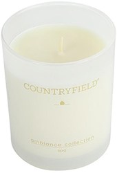 Countryfield bougie parfumée spa 7x7x9cm - cire de soja blanche déco