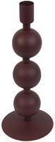 Countryfield Kerzenhalter Dekoration Kugel Rana L lila 25cm - stilvolle Kerzenständer