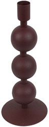 Countryfield bougeoir décoration boule Rana L violet 25cm - accessoire élégant