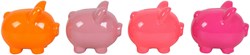 Countryfield Sparschwein Spielzeug Lotta 4-fach sortiert 14,5x11x12cm Dekoration