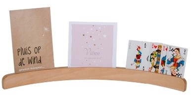 Van Dijk Toys Kartenhalter - Buchenholz 50 cm