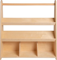 Van Dijk Toys Holz Kinder Bücherregal / Bcherregal mit 3 Regalen (Kinderbetreuungsqualitt)