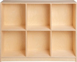 Van Dijk Toys Kast voor Haagse blokkenset - Naturel