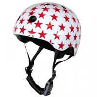 White with red stars White with red stars