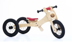 Trybike sattelbezug und kinnschutz rot