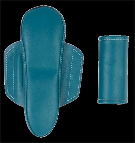 Trybike Laufrad Zubehör - Satteldecke blau - Fahrradaccessoire-2
