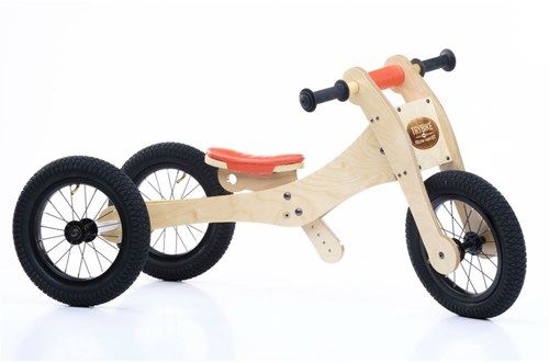 Trybike Laufrad Zubehör - Sattelschoner orange für Holzlaufrad
