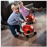 Wheelybug porteur Coccinelle petit - Jouet porteur Ladybug-2