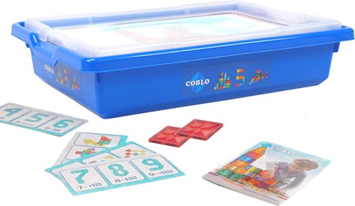 Coblo Spielzeug Magnetische Fliesen Classic Schachtel 100 Stück
